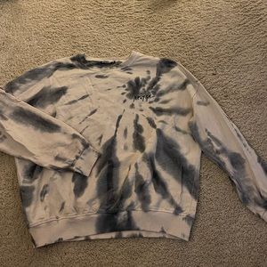 Nasty Gal tie dye crewneck sweatshirt